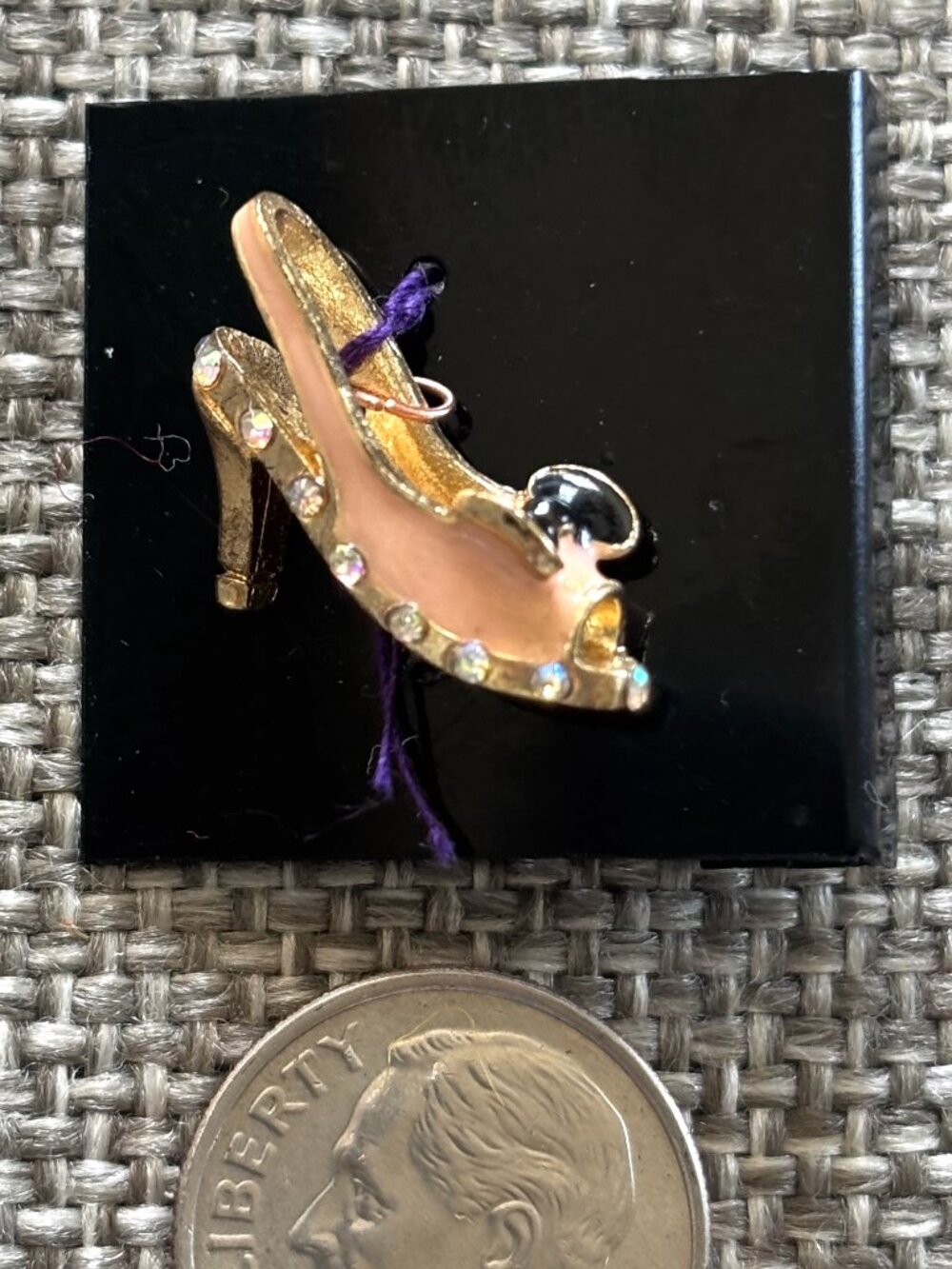 Vintage Betsey Johnson (?) High-Heel Shoe Charm